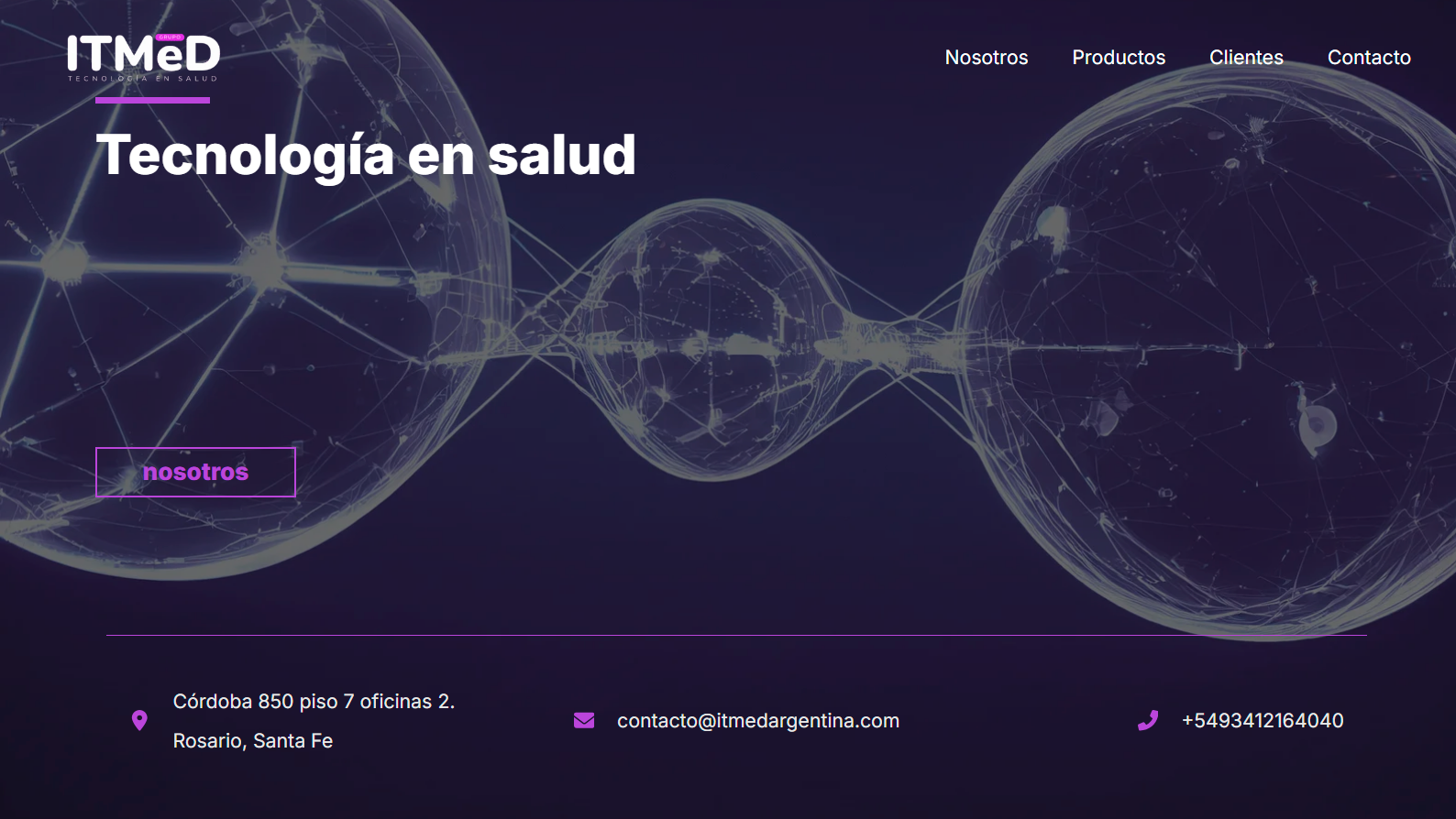 ITMeD — Portada / Hero